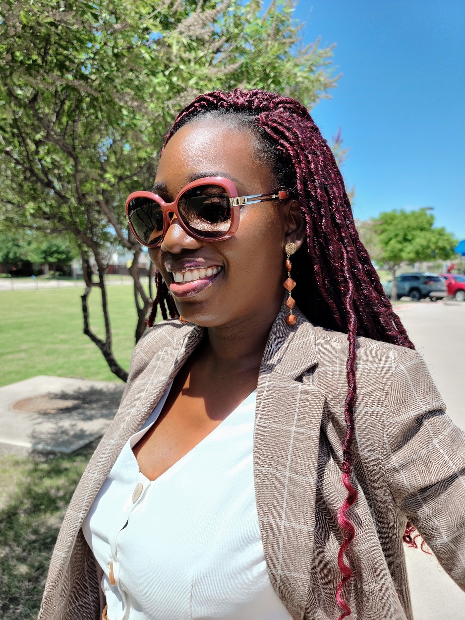 handcrafted Accessories Jewelry Styling tips for  earrings basics 101 by Zuri Perle brown goldstone dangle earrings