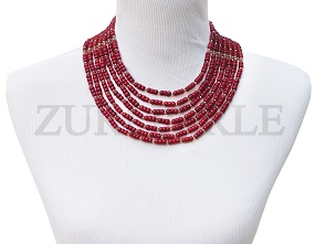 red-rondelle-coral-and-gold-crystal-bead-zuri-perle-handmade-necklace.jpg